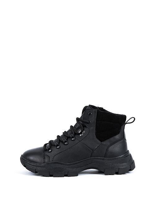 2002-10(L) Ботинки мужские черный Covani 