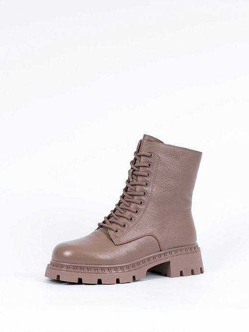 H717ZM-H6098-5 Ботинки женские темно-бежевый 365 