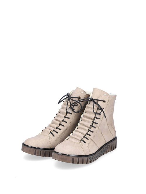 Y3420/60 Ботинки женские бежевый Rieker 