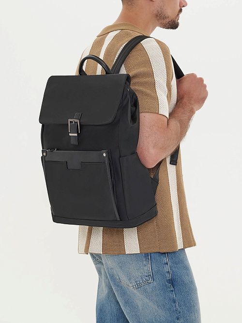 114-209-31-4 Рюкзак мужской черный 365 