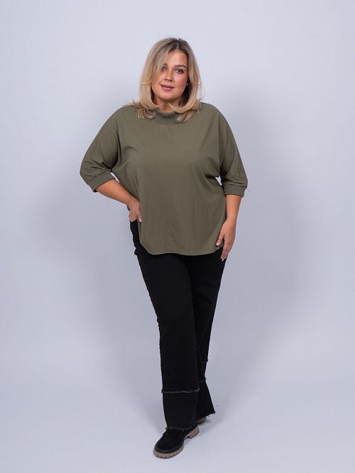 249210 Блузка женская зеленый MIRA MIA 