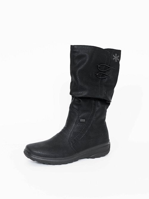 Z7072/00 Сапоги женские черный Rieker 