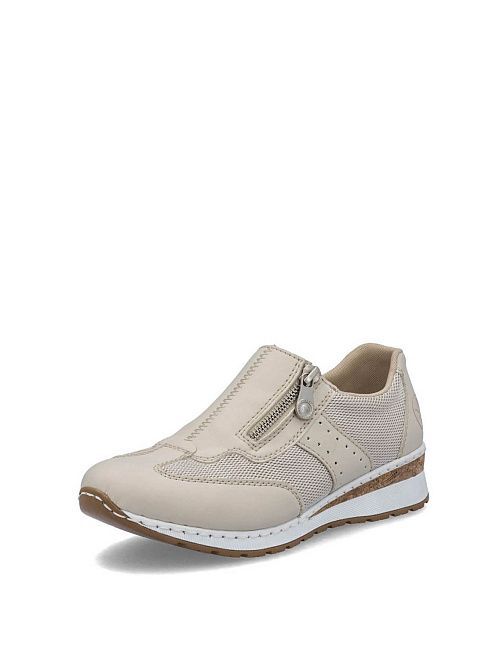 54474/60 Полуботинки женские бежевый Rieker 