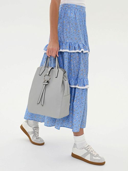 114-152-38-4 Рюкзак женский серый Portofiano 