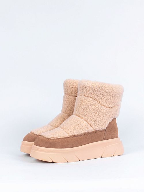 GBF-W24E19-0801-SW Ботинки женские бежевый Madella 