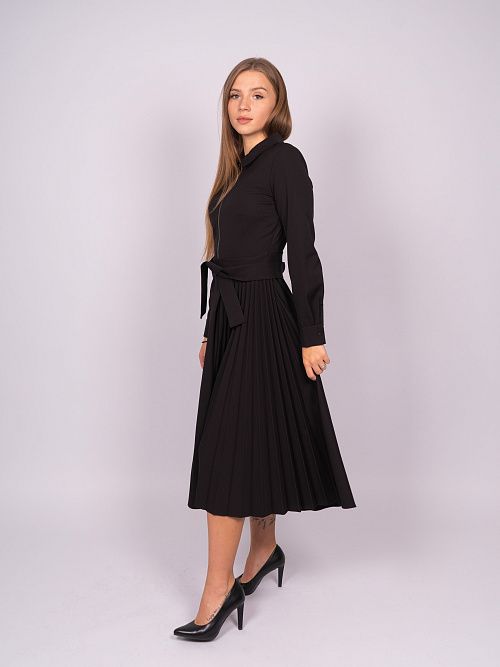 246030 Платье женское черный MIRA MIA 