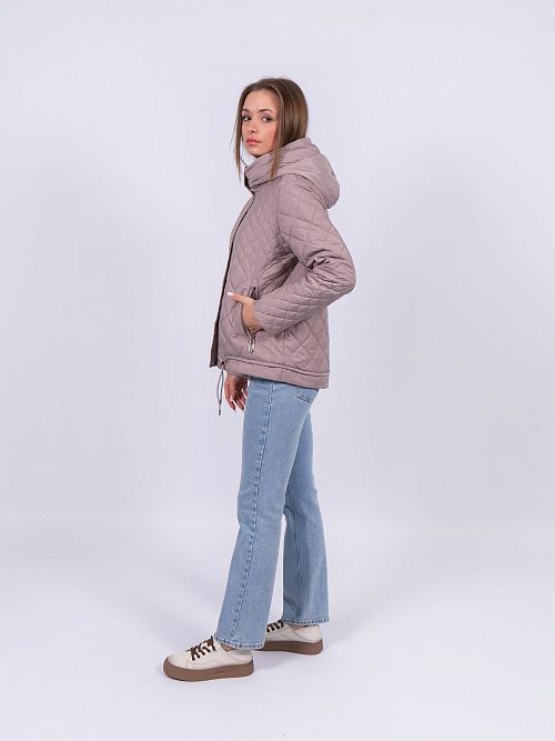 5268-170 Куртка женская коричневый ICEBEAR 