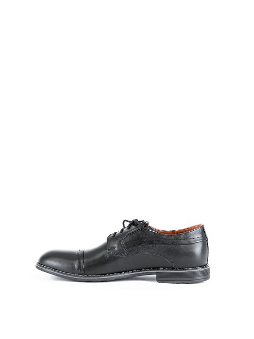 102-1 black Туфли мужские натуральная кожа черный Shach 